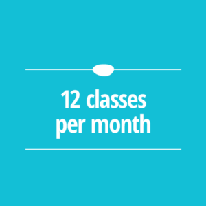 12 Classes per Month